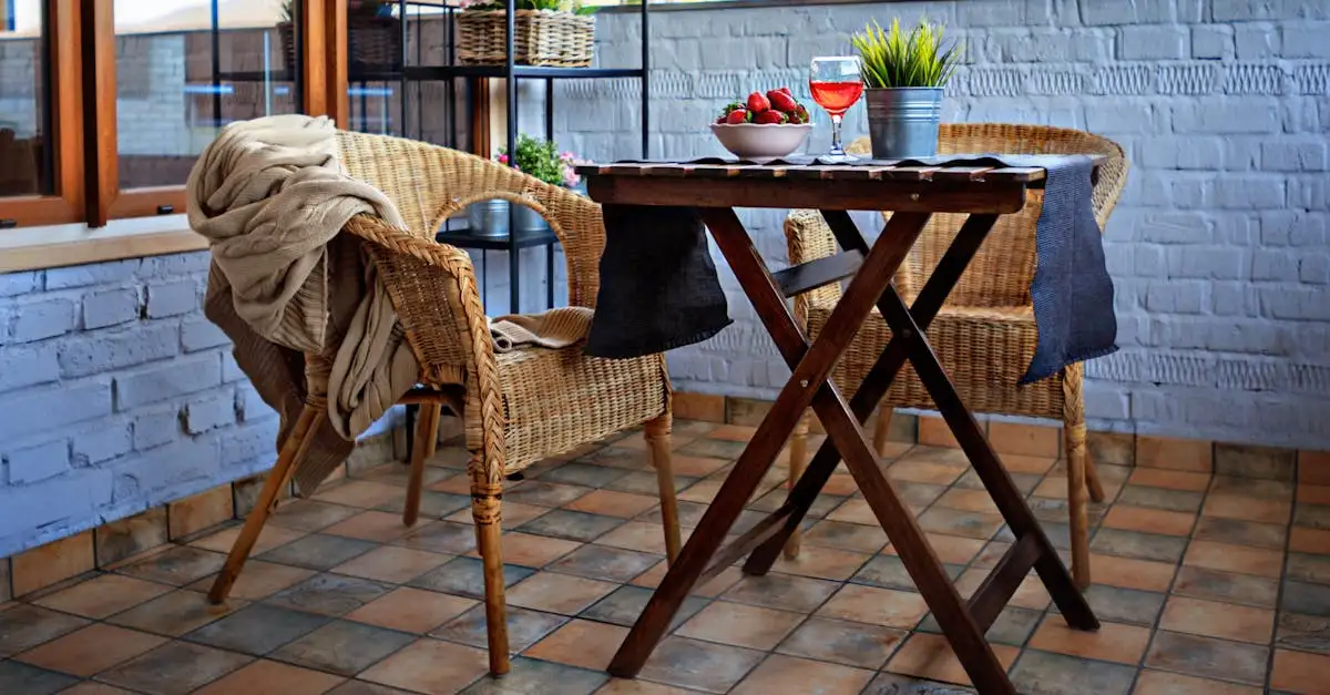 Prachtige terras decoratie voor een sfeervolle buitenruimte